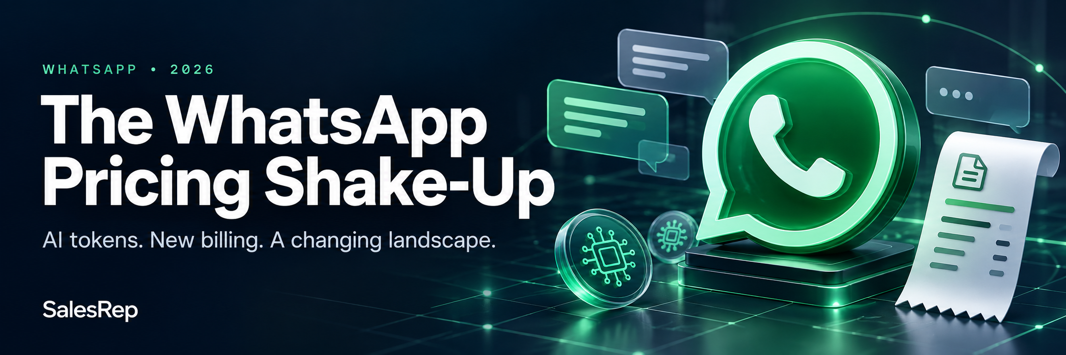 WhatsApp 2026 : facturation au token et fin des réponses de service gratuites — ce qui change